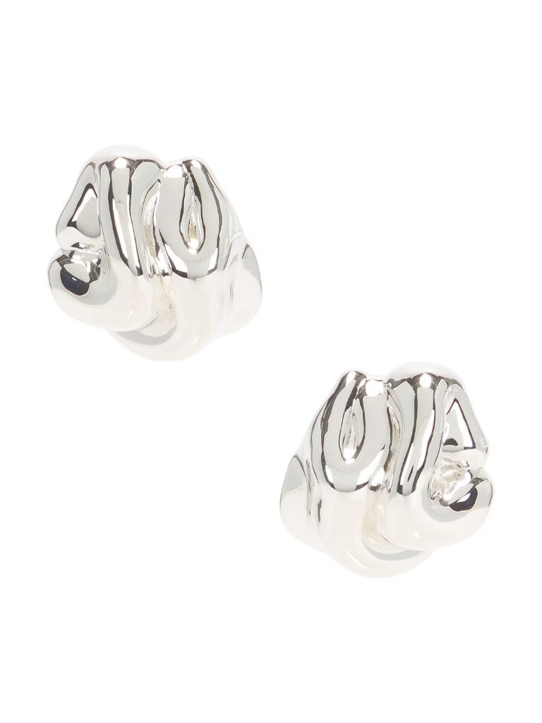 Completedworks Recycled Silver Earrings In Silver Plated — image 2 of 5